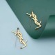 YSL Yves Saint Laurent Brooch 2023SS Attractive point YSL Yves Saint Laurent Brooch 2023SS Attractive point