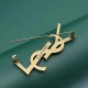 YSL Yves Saint Laurent Brooch 2023SS Attractive point YSL Yves Saint Laurent Brooch 2023SS Attractive point