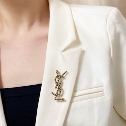 YSL Yves Saint Laurent Brooch 2023SS Big trend of the year