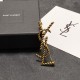 YSL Yves Saint Laurent Brooch 2023SS Big trend of the year YSL Yves Saint Laurent Brooch 2023SS Big trend of the year