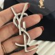 YSL Yves Saint Laurent Brooch 2023SS Unique Design YSL Yves Saint Laurent Brooch 2023SS Unique Design