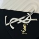 YSL Yves Saint Laurent Brooch 2023SS Unique Design YSL Yves Saint Laurent Brooch 2023SS Unique Design