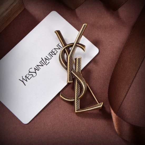 YSL Yves Saint Laurent Brooch 2023SS Pre-order item YSL Yves Saint Laurent Brooch 2023SS Pre-order item