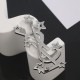 YSL Yves Saint Laurent Super Special Price Limited Quantity 2023FW Brooch YSL Yves Saint Laurent Super Special Price Limited Quantity 2023FW Brooch