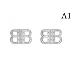2023SS Earrings This spring new item not to be missed BALENCIAGA Balenciaga