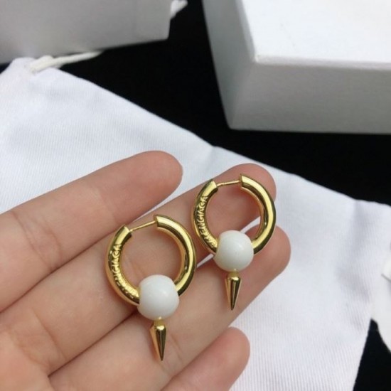 BALENCIAGA Balenciaga Sale Hurry 2023FW Earrings BALENCIAGA Balenciaga Sale Hurry 2023FW Earrings