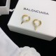 BALENCIAGA Balenciaga Sale Hurry 2023FW Earrings BALENCIAGA Balenciaga Sale Hurry 2023FW Earrings