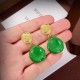 BOTTEGA VENETA Bottega Veneta earrings 2023SS spring new work attention BOTTEGA VENETA Bottega Veneta earrings 2023SS spring new work attention