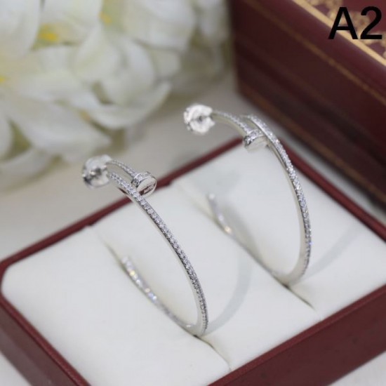 2023FW earrings CARTIER Cartier Popular item in both magazines and the city 2023FW earrings CARTIER Cartier Popular item in both magazines and the city