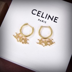 2023SS Earrings Comfortable size CELINE Celine