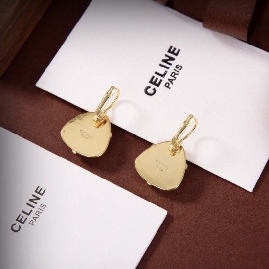 2023SS Earrings Beautiful Color Check Spring Summer CELINE Celine 2023SS Earrings Beautiful Color Check Spring Summer CELINE Celine