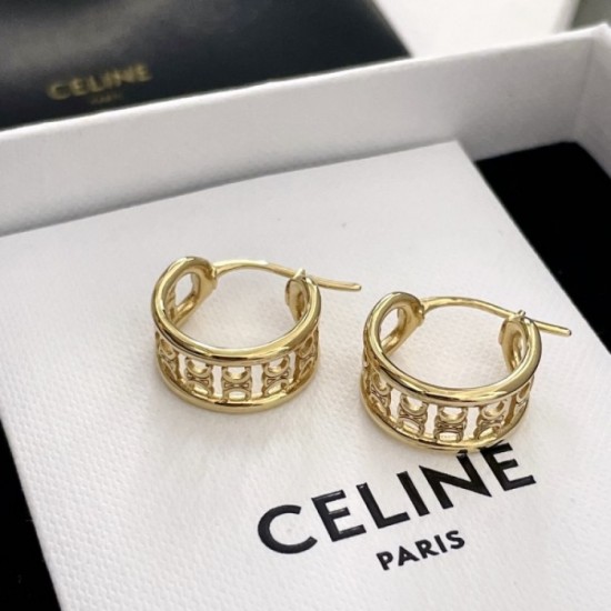 CELINE Celine Earrings 2023SS Spring/Summer latest work sold out inevitable CELINE Celine Earrings 2023SS Spring/Summer latest work sold out inevitable