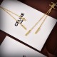 CELINE Celine earrings 2023SS classic popular thin soft CELINE Celine earrings 2023SS classic popular thin soft