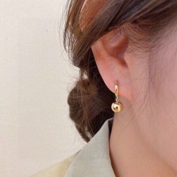 CELINE Celine Earrings 2023SS Casual Inverted Charm