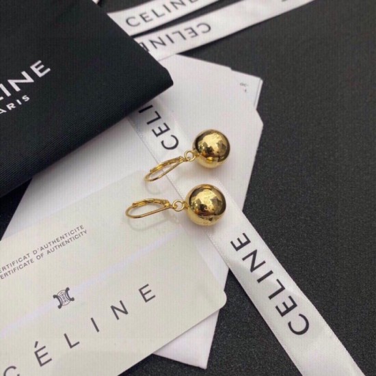 CELINE Celine Earrings 2023SS Casual Inverted Charm CELINE Celine Earrings 2023SS Casual Inverted Charm