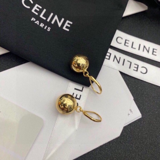 CELINE Celine Earrings 2023SS Casual Inverted Charm CELINE Celine Earrings 2023SS Casual Inverted Charm