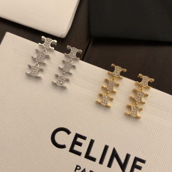 2023FW Earrings CELINE Celine This season's new popular beauty line 2023FW Earrings CELINE Celine This season's new popular beauty line
