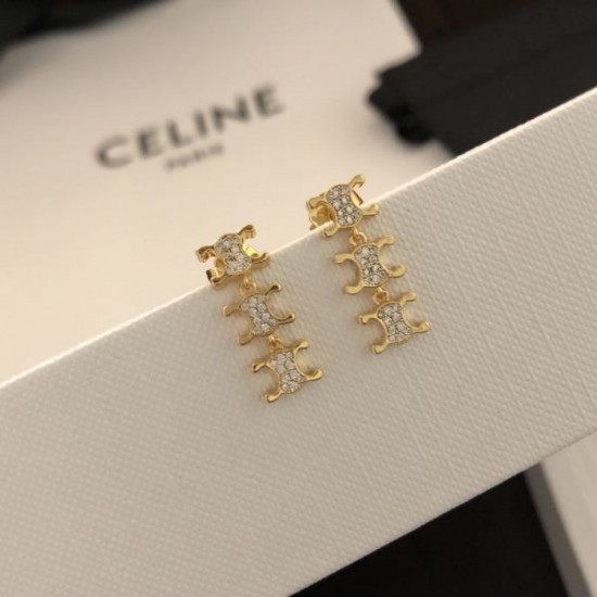2023FW Earrings CELINE Celine This season's new popular beauty line 2023FW Earrings CELINE Celine This season's new popular beauty line