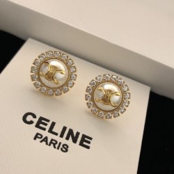 2023FW Earrings CELINE Celine Popular item in magazines and the city