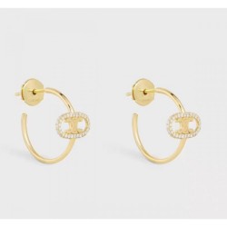 2023FW Earrings CELINE Celine continues to be popular Limited item
