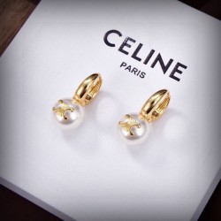 CELINE Celine 2023FW earrings perfect for winter coordination