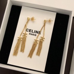 CELINE 2023FW earrings that are easy to balance