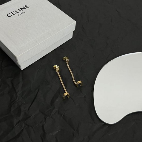 CELINE Super cool fall/winter new 2023FW earrings CELINE Super cool fall/winter new 2023FW earrings