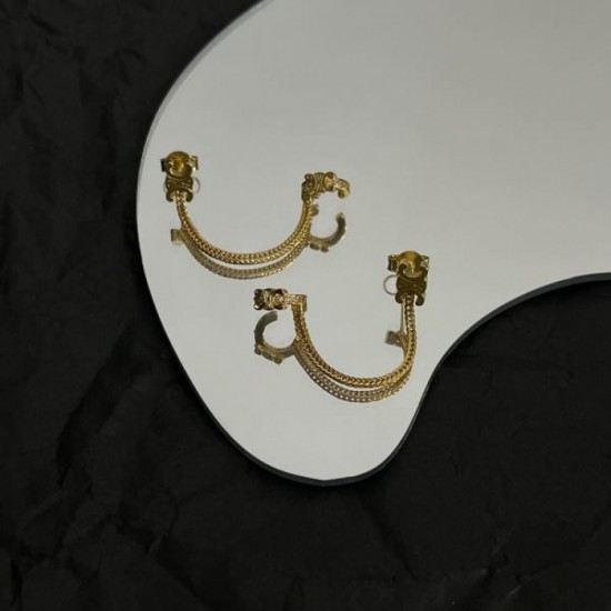 CELINE Super cool fall/winter new 2023FW earrings CELINE Super cool fall/winter new 2023FW earrings