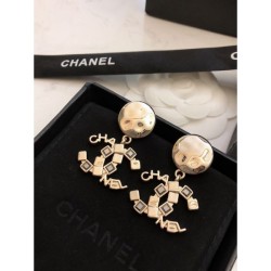 CHANEL CHANEL Winter-like and refreshing impression 2023FW earrings