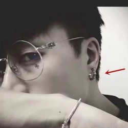 2023FW Earrings CHROME HEARTS Limited time discount