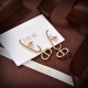 DIOR Dior Earrings 2023SS Definitely recommended popular new work DIOR Dior Earrings 2023SS Definitely recommended popular new work