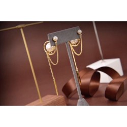 2023FW Earrings DIOR Dior Urban style