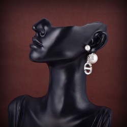 2023FW Earrings DIOR Dior Autumn-like delicate items
