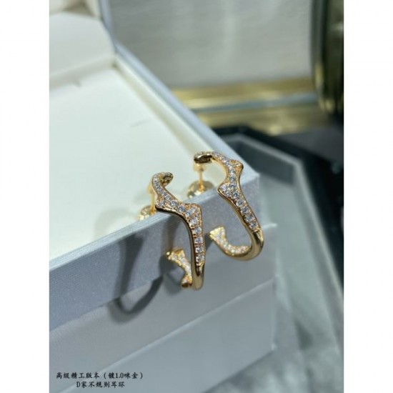 DIOR Dior Limited Release New Winter 2023FW Earrings DIOR Dior Limited Release New Winter 2023FW Earrings