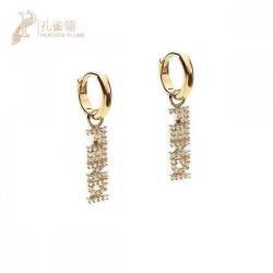 FENDI Fendi Earrings 2023SS trend coordination