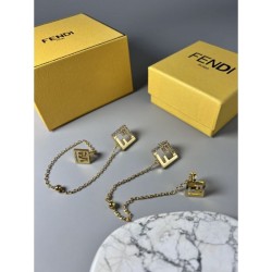 2023FW Earrings FENDI FENDI Popularity Domestic Sold Out Limited Quantity