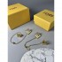 2023FW Earrings FENDI FENDI Popularity Domestic Sold Out Limited Quantity