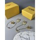2023FW Earrings FENDI FENDI Popularity Domestic Sold Out Limited Quantity 2023FW Earrings FENDI FENDI Popularity Domestic Sold Out Limited Quantity