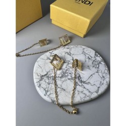 2023FW Earrings FENDI FENDI Popularity Domestic Sold Out Limited Quantity