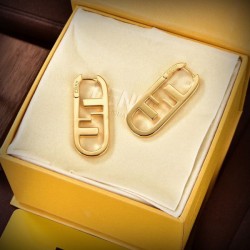 FENDI Light winter coordination 2023FW earrings