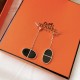 2023SS Earrings HERMES Hermes to make a cool impression 2023SS Earrings HERMES Hermes to make a cool impression