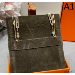2023FW Earrings HERMES New Limited Very Beautiful Color