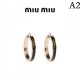2023SS Earring Coordination Leading Role MIU MIU Miu Miu 2023SS Earring Coordination Leading Role MIU MIU Miu Miu