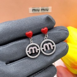2023SS Earrings Attracting Eyes MIU MIU