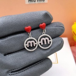 2023SS Earrings Attracting Eyes MIU MIU