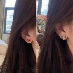 2023SS earrings latest design MIU MIU