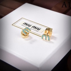 2023SS earrings latest design MIU MIU