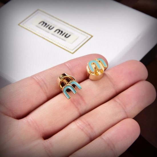 2023SS earrings latest design MIU MIU 2023SS earrings latest design MIU MIU