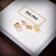 2023SS earrings latest design MIU MIU 2023SS earrings latest design MIU MIU
