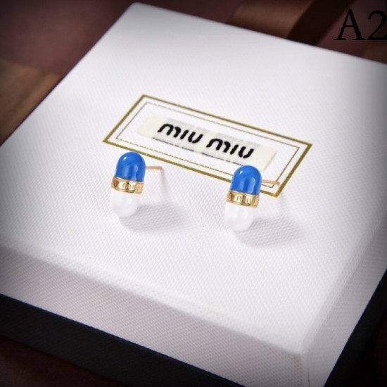 2023SS Earrings In stock Immediate MIU MIU 2023SS Earrings In stock Immediate MIU MIU